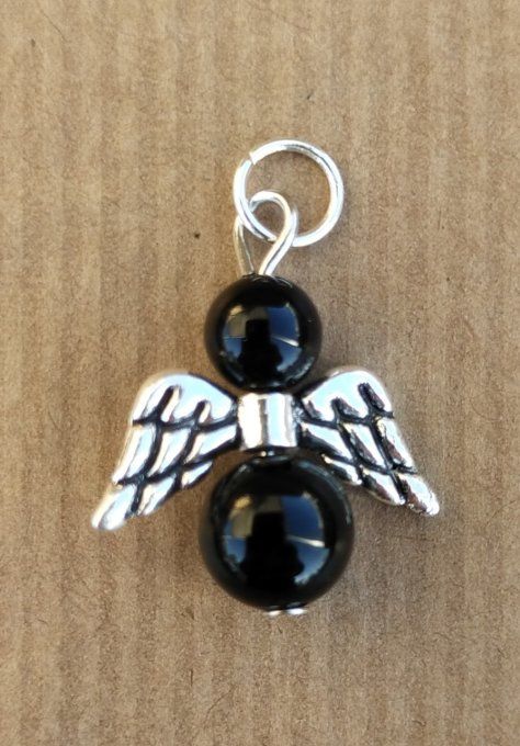 Pendentif ange Onyx