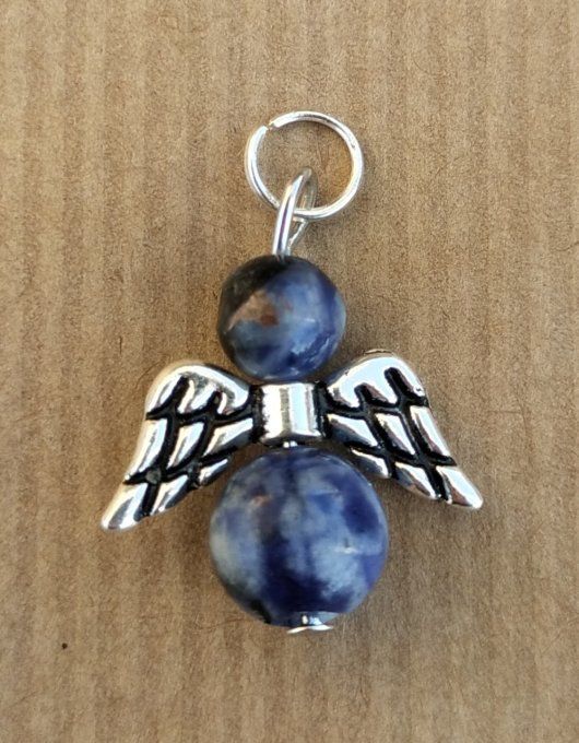 Pendentif ange Sodalite